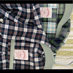 Two Brooks Brothers Flannel Shirts